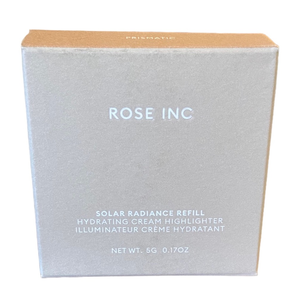 💎 Rose Inc Prismatic Solar Radiance Hydrating Cream Highlighter Refill